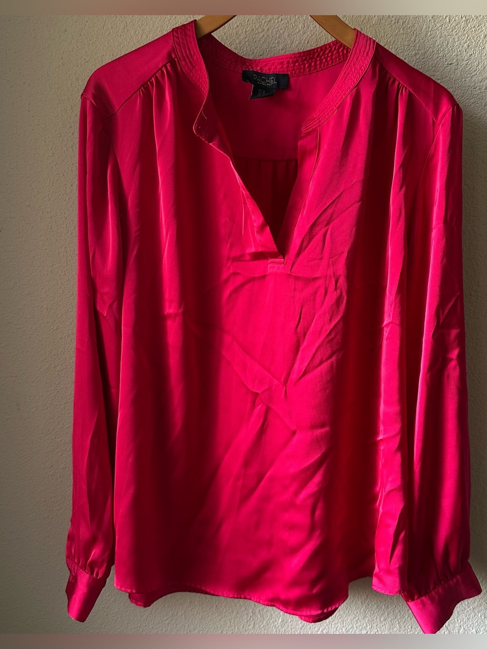 RACHEL Rachel Roy Hot Pink Blouse